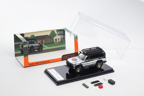 1/64 GCD Toyota Land Cruiser LC80 TRD Modified Diecast Car Model