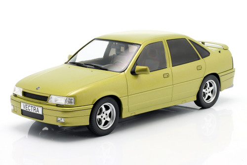 1/18 ModelCarGroup 1988 Opel Vectra A 2000 (Yellow Metallic) Diecast Car Model