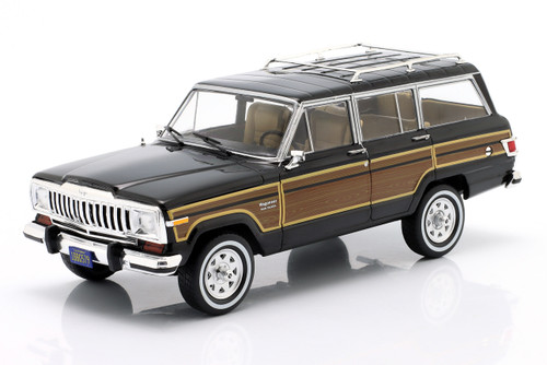 1/24 WhiteBox 1981 Jeep Grand Wagoneer (Black) Diecast Car Model