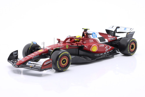 1/18 BBurago 2025 Formula 1 Lewis Hamilton Ferrari SF-25 #44 Car Model