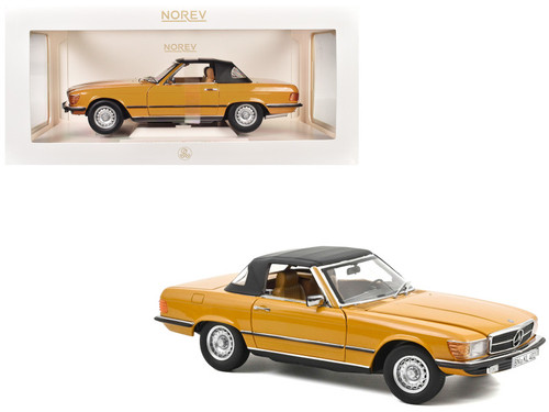 1/18 Norev 1975 Mercedes-Benz 450 SL (R107) (Cayenne Orange