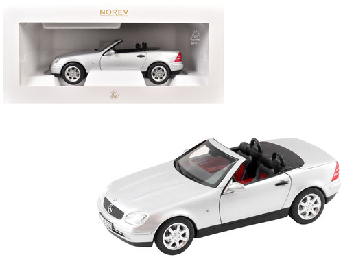 1996 Mercedes-Benz SLK Convertible Brilliant Silver Metallic 1/18