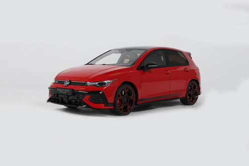 1/18 OTTO 2024 Volkswagen Golf MK8 Golf VIII 8 GTI 50th Edition (Tornado Red) Car Model