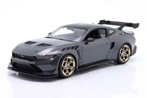 1/18 Maisto 2025 Ford Mustang GTD (Grey Metallic) Diecast Car Model