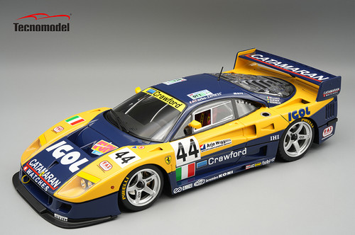 1/43 Tecnomodel Ferrari F40 LM 1996 24H LM Driver L. Della Noce, A