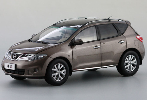 1/18 Dealer Edition Nissan Murano 2nd Generation Z51 (2007-2014) (Grey Brown) Diecast Car Model