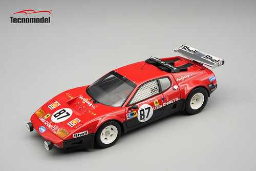 1/18 Tecnomodel Ferrari 512BB Le Mans 24h 1978 Luigi Chinetti Car