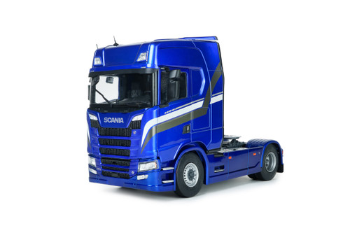 1/24 Solido 2023 Scania 580S Highline Metallic Blue Diecast Car Model
