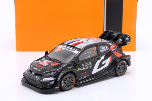 TOYOTA GR YARIS Rally1 ＃18 2024（1／43） Ixo 1:43 Toyota GR Yaris Rally1 Hybrid #33 winner Rally Japan 2024