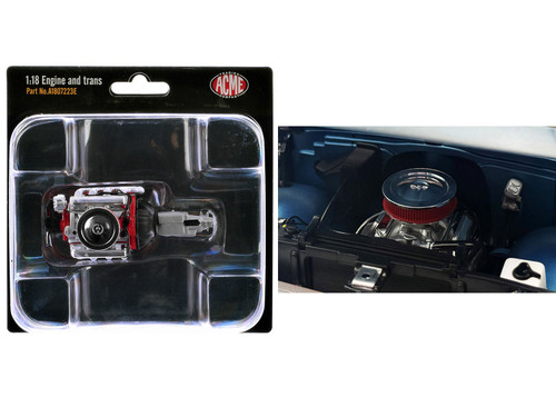 1/18 ACME Small Block 350 Engine & Transmission Model