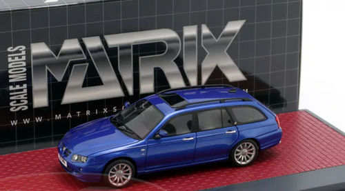 1/43 Matrix 2004-2005 MG ZT-T 260 (Blue Metallic) Car Model