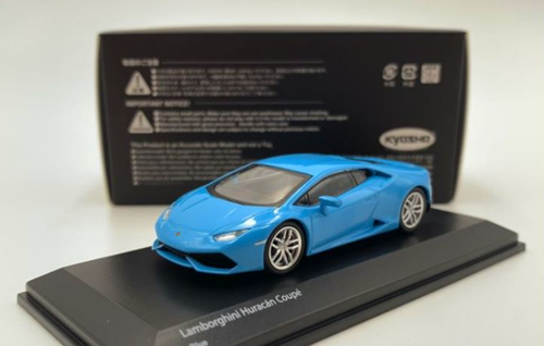 1/64 Kyosho Lamborghini Huracan (Blue) Diecast Car Model