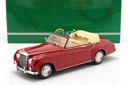 1/18 Cult Scale Models 1960-1962 Rolls Royce Silver Cloud II (Red