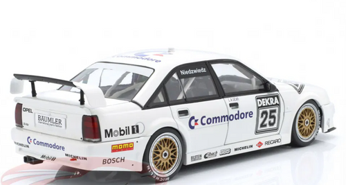 1/18 Werk83 1991 Opel Omega Evo 500 Commodore #25 DTM Opel Team Eggenberger Klaus Niedzwiedz Diecast Car Model