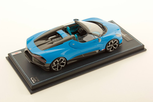 1/18 MR Collection Bugatti W16 Mistral (Blue) Car Model