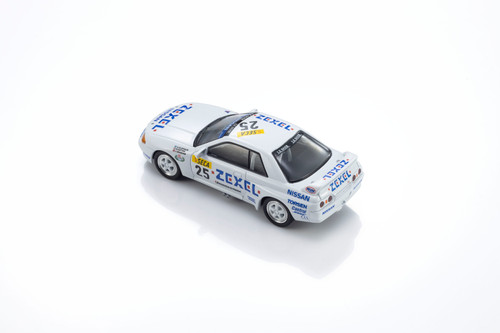 1/64 INNO64 NISSAN SKYLINE GT-R (R32) #25 Team ZEXEL Diecast Car