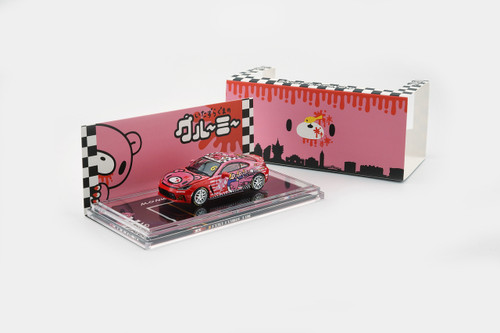 1/64 BMC Toyota GR86 X #6 Diecast Car Model