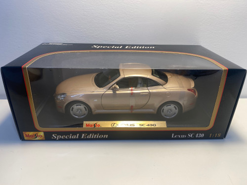1/18 Lexus SC SC430 (Red) Diecast Car Model - LIVECARMODEL.com