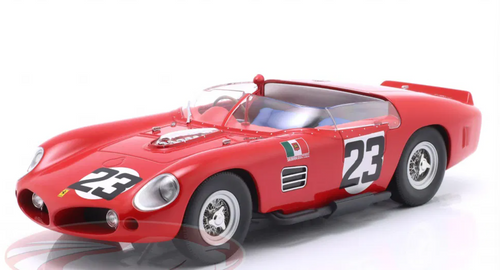 1/18 Werk83 1962 Ferrari 250 TR61 #23 Winner 12h Sebring Scuderia SSS Republica di Venezia Joakim Bonnier, Lucien Bianchi Diecast Car Model
