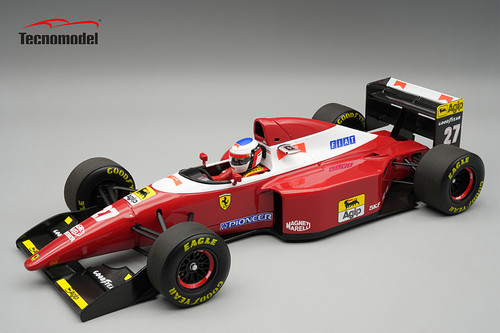 1/18 Tecnomodel Ferrari F93A 1993 Brasil GP Driver: Jean Alesi