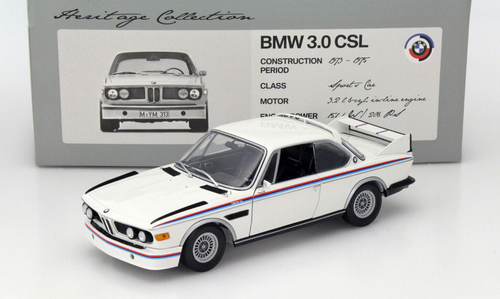 NEW新作PMA 1/18 BMW 3.0 CSL ヘリテージコレクション ディーラー特注　ミニチャンプス 1/18 乗用車