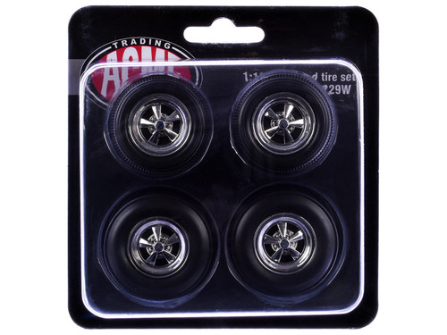 1/18 ACME Cragar Wheel & Tire Set
