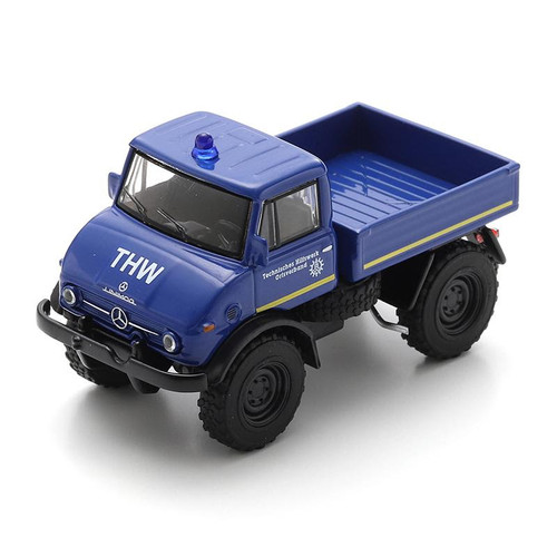 1/64 Schuco Mercedes-Benz Unimog U406 (Green with Tarpaulin