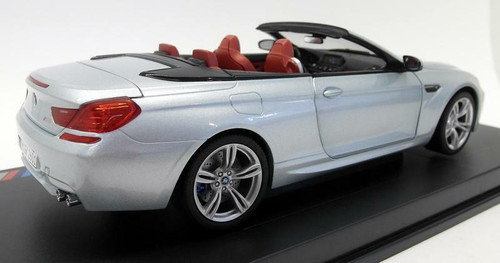 1/18 Dealer Edition BMW M6 (F12) Coupe Convertible (Silver) Diecast Car Model