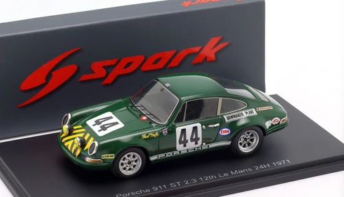 1/43 Spark Porsche 911ST 2.3 No.44 12th Le Mans 24H 1971 P. Vestey - R. Bond Model