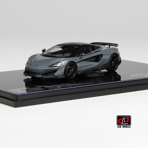 1/64 LCD McLaren 600LT grey Diecast Car Model - LIVECARMODEL.com