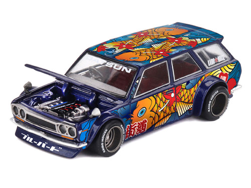 CHASE CAR 1/64 Kaido House Datsun KAIDO 510 Wagon 4x4 Kaido