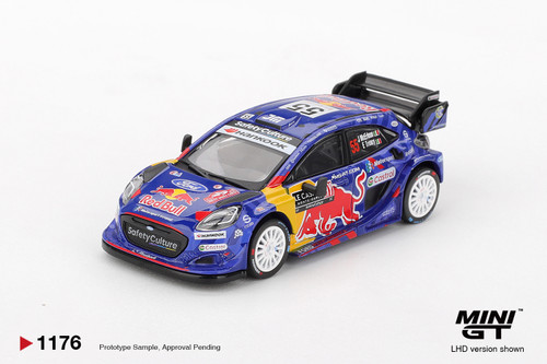 Ford Puma Rally1 M-SPORT ミニカー 2025 1/64 Mini GT Ford Puma Rally1 #55 M-Sport Ford WRT 2025 Rally