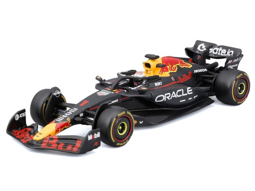1/43 BBurago 2025 Formula 1 Max Verstappen Red Bull RB21 #1 Car Model with Driver Figure