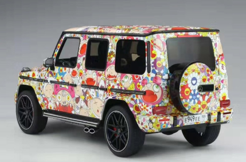 1/18 GT Spirit GTSpirit Mercedes-Benz Mercedes G-Class G-Klasse G63 AMG Kaikai Kiki Takashi Murakami Cartoon