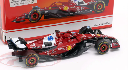 1/43 BBurago 2025 Formula 1 Charles Leclerc Ferrari SF-25 #16 Car Model
