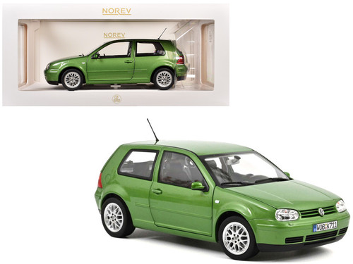 1/18 Norev 1998 Volkswagen VW Golf IV GTI (Cosmic Green Metallic) Diecast Car Model