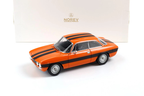 1/18 Norev 1973 Alfa Romeo 2000 GTV Maroon Red Diecast Car Model