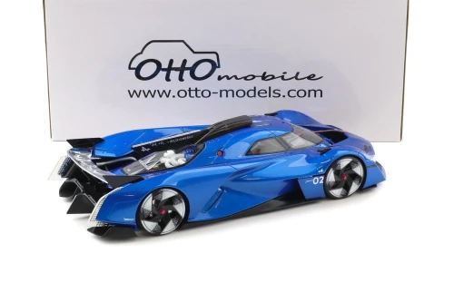 1/18 OTTO 2024 Alpine Alpenglow HY6 (Specular Blue) Car Model