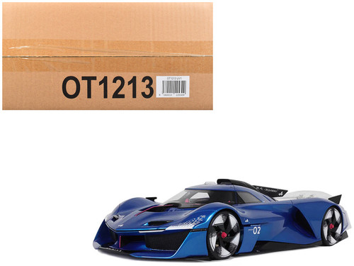 1/18 OTTO 2024 Alpine Alpenglow HY6 (Specular Blue) Car Model