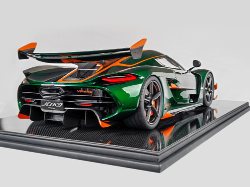 1/18 Frontiart Koenigsegg Jesko 7317 Green Tinted Carbon Car Model
