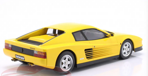 1/18 KK-Scale 1986 Ferrari Testarossa (Yellow) Diecast Car Model