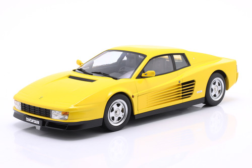 1/18 KK-Scale 1986 Ferrari Testarossa (Yellow) Diecast Car Model