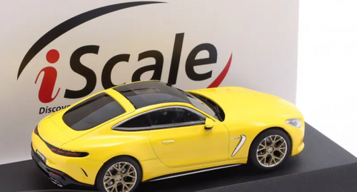 1/43 iScale 2023 Mercedes-Benz AMG GT 63 4Matic+ (Yellow) Car Model