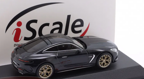 1/43 iScale 2023 Mercedes-Benz AMG GT 63 4Matic+ (Black Metallic) Car Model