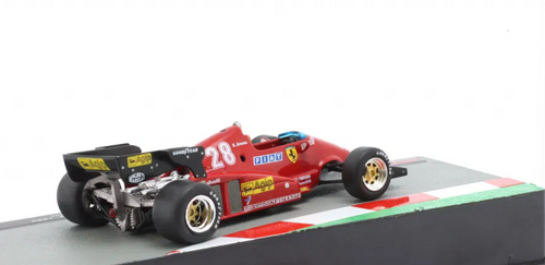 1/43 Altaya 1983 Rene Arnoux Ferrari 126C3 #28 Car Model