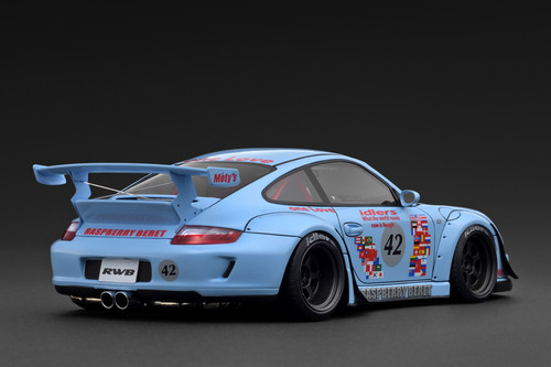1/18 IG Ignition Model Porsche RWB 911 997 (Blue) Car Model