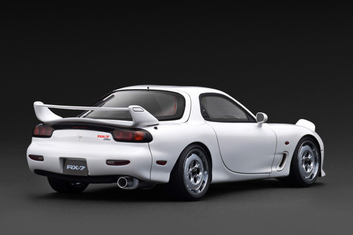 1/18 IG Ignition Model Mazda RX-7 Mazda Speed A-Spec (FD3S) (White) Car Model