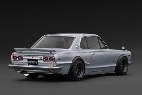 1/18 IG Ignition Model Nissan Skyline 2000 GT-R (KPGC10) (Silver) Car Model
