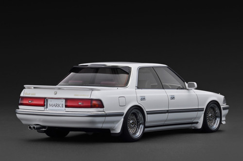1/18 IG Ignition Model Toyota Mark II 2.5 Grande Limited (GX81) (White) Car Model
