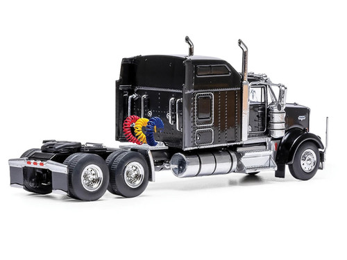1/64 Ixo 1990 Kenworth W900 (Black) Diecast Car Model
